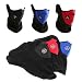 Bike Motorcycle Ski Snowboard Sport Neck Warmer Face Mask Winter Outdoor Protective Gear (Blue)