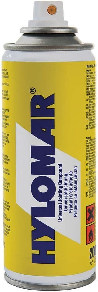 Hylomar HUBRA01 Polyurethane Sealant, 200 mL Aerosol Spray Can