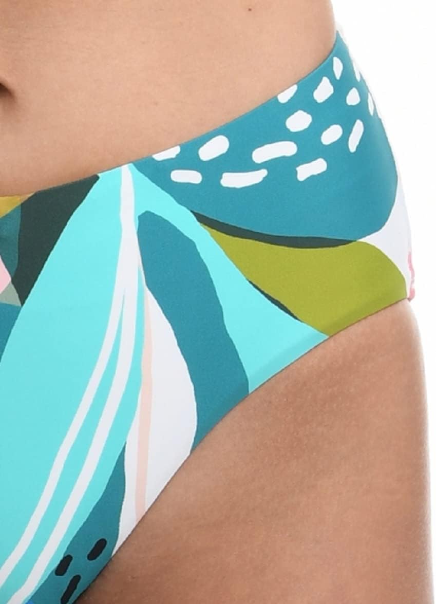 V-Front High Waist Bikini Swimsuit Bottom - Image 3