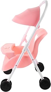 STAHAD Carrinho De Bebês Bonecas Acessórios Para Bebês Boneca De Plástico Carrinho De Boneca Pequena Carrinho De Jogo Carrinho De Boneca De Brinquedo Modelo De PC Carrinho De