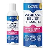 Psoriasis Shampoo with Salicylic Acid | Natural Scalp Treatment for Itchy, Flaky, Dry Scalp | Tea Tree, Lemongrass & Aloe Formula | Sulfate-Free, pH-Balanced | Daily Care for Healthy Hair | 200ml