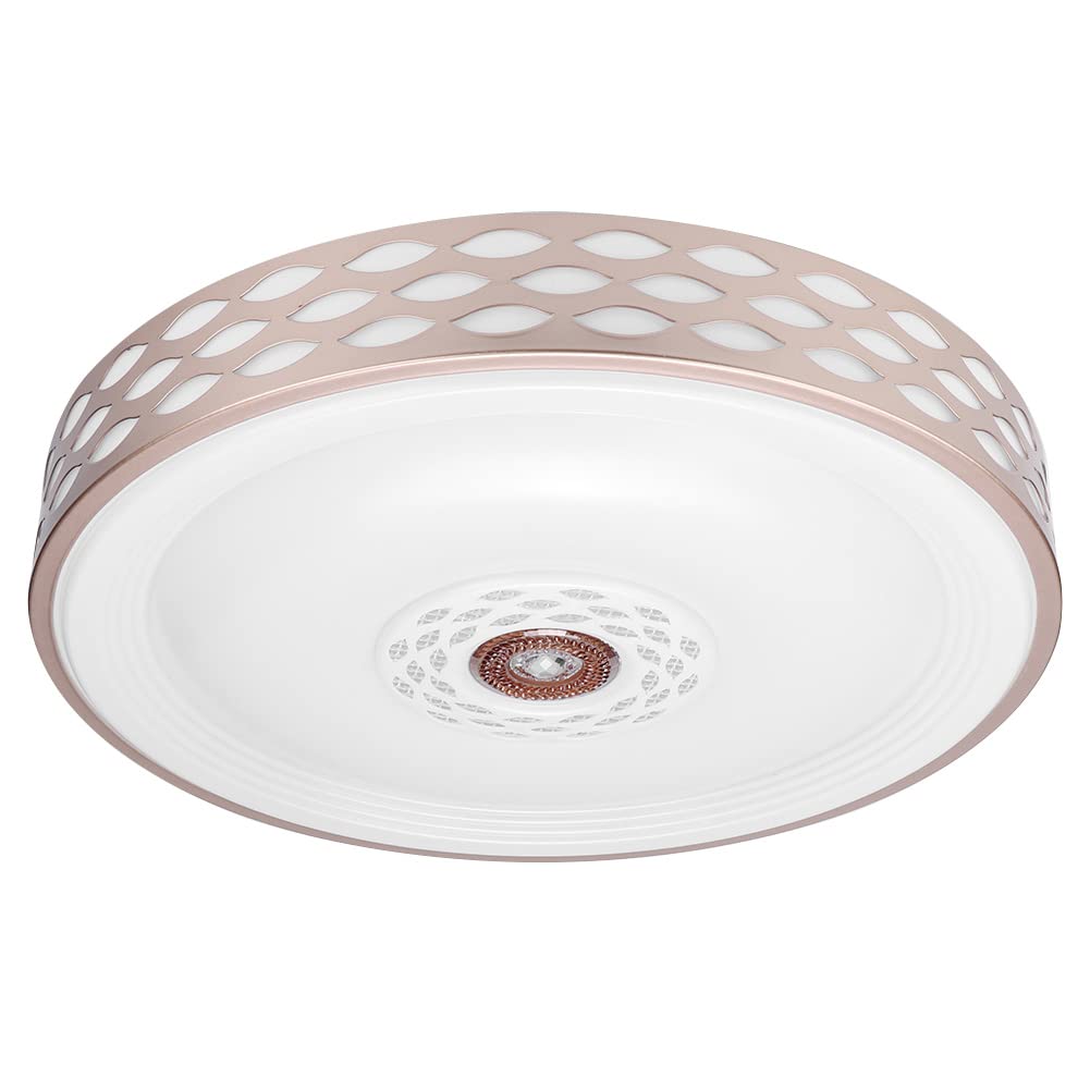 Inteligentna, wielokolorowa lampa sufitowa LED – 60 W, RGB i ciepła biel, sterowanie głosem i aplikacją, kompatybilna z Google Home i Amazon Alexa i energooszczędna, idealna do nowoczesnego