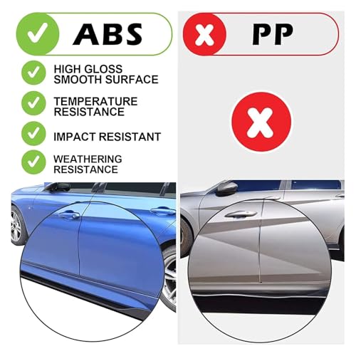 Falda lateral para coche con longitud ajustable para proteger tu vehículo 5