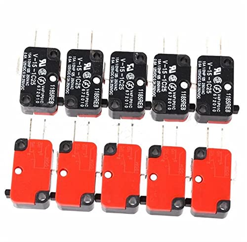 Micro interrupteur de limitation V-15-1C25 pour sécuriser la fin de course 15A - 3