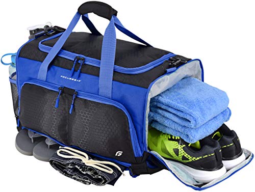 FocusGear Ultimate Gym Bag: The Crowdsource Designed 20” Duffel