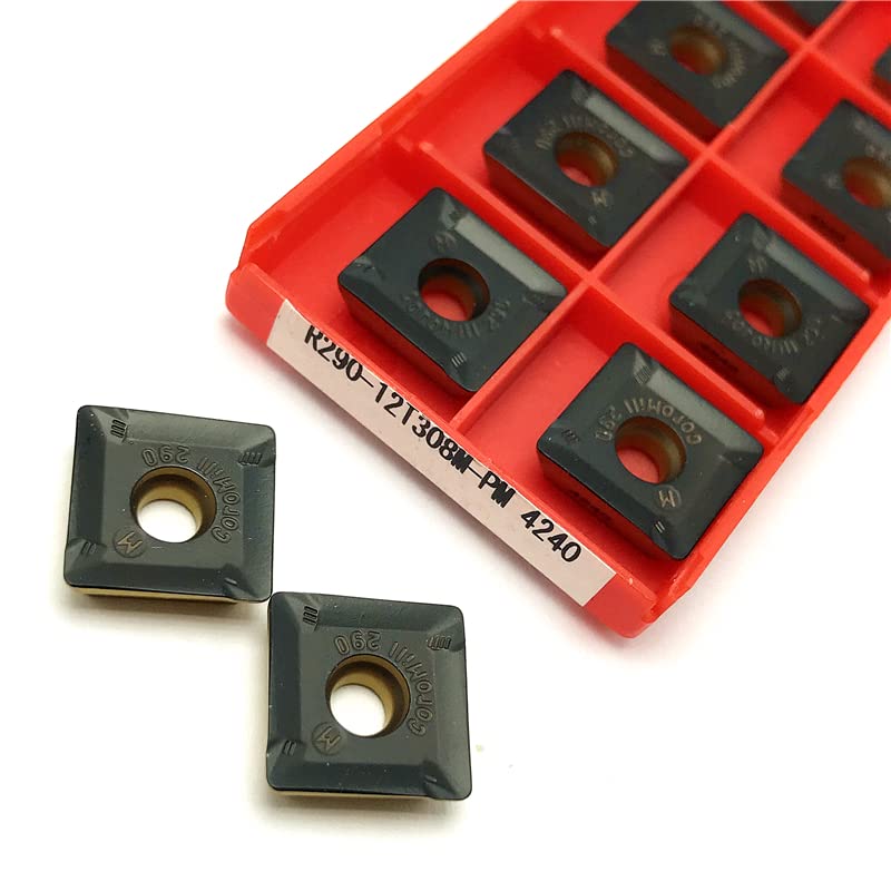 10 inserts de carburo para torneado CNC R290-12T308M-PM 4240 miniatura 5