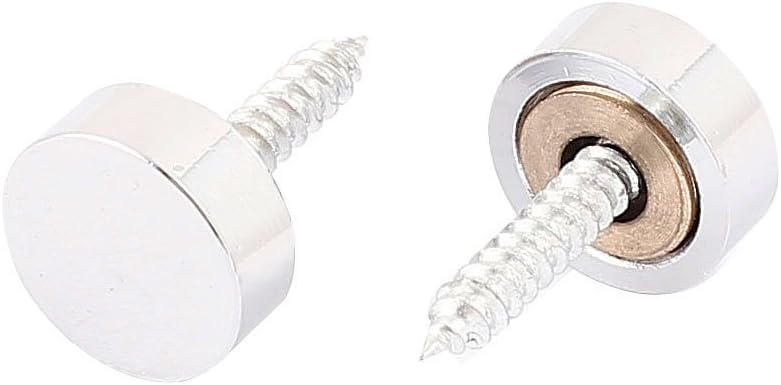 Glass Tea Quality Parts Table 13.5mm Dia Cap Decorative Fittings Mirror Nails 4Pcs Model:29as574qo66