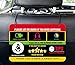 Eagle Express (2 pack) Uber Lyft Tips Rating Appreciated Rideshare Driver Signs double side double printed with different design 9x6