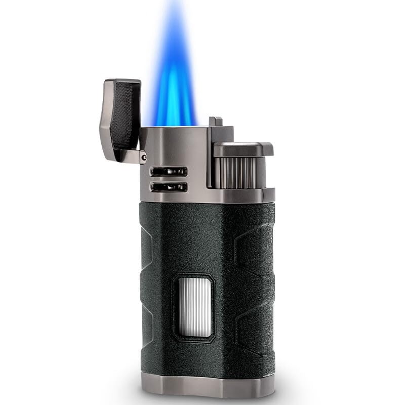 Encendedor de soplete para puros con ventana visible miniatura 7