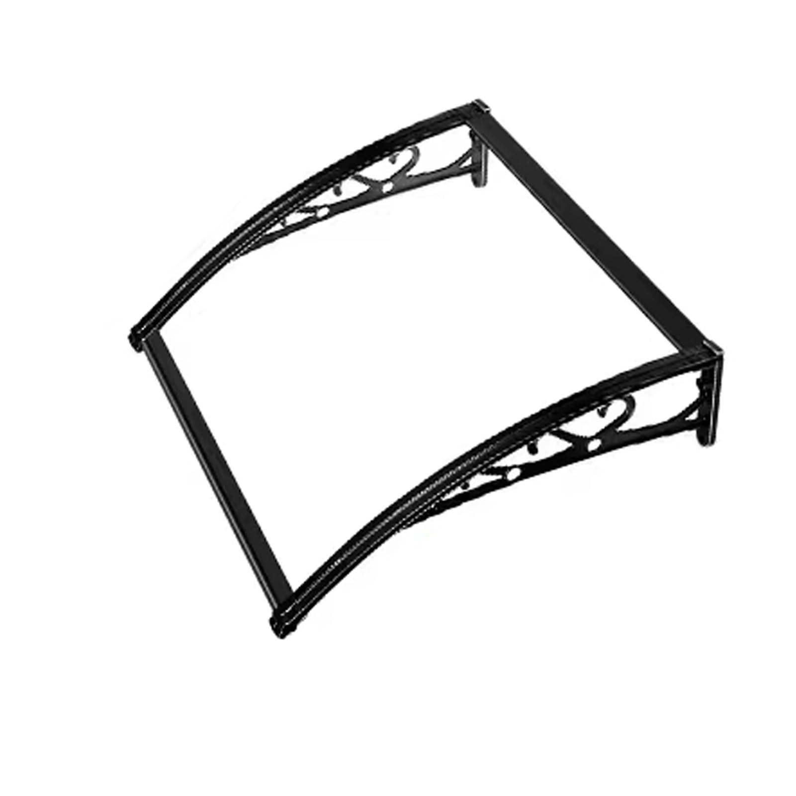 Auvent marquise anti-UV et pluie protection transparente de porte patio