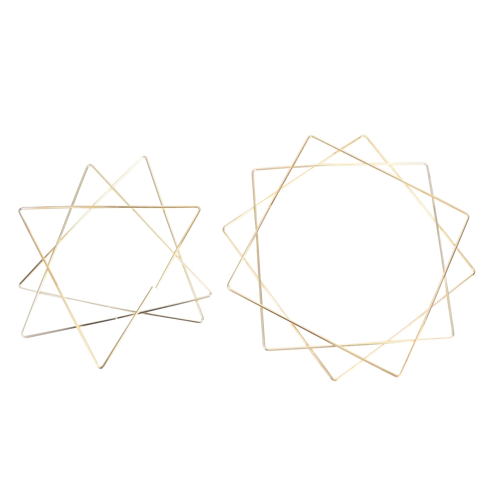 VOSAREA 6Pcs Decorative Dream Catcher Rings Handmade Frames for DIY Crafts Wall Decor and Home Decoration