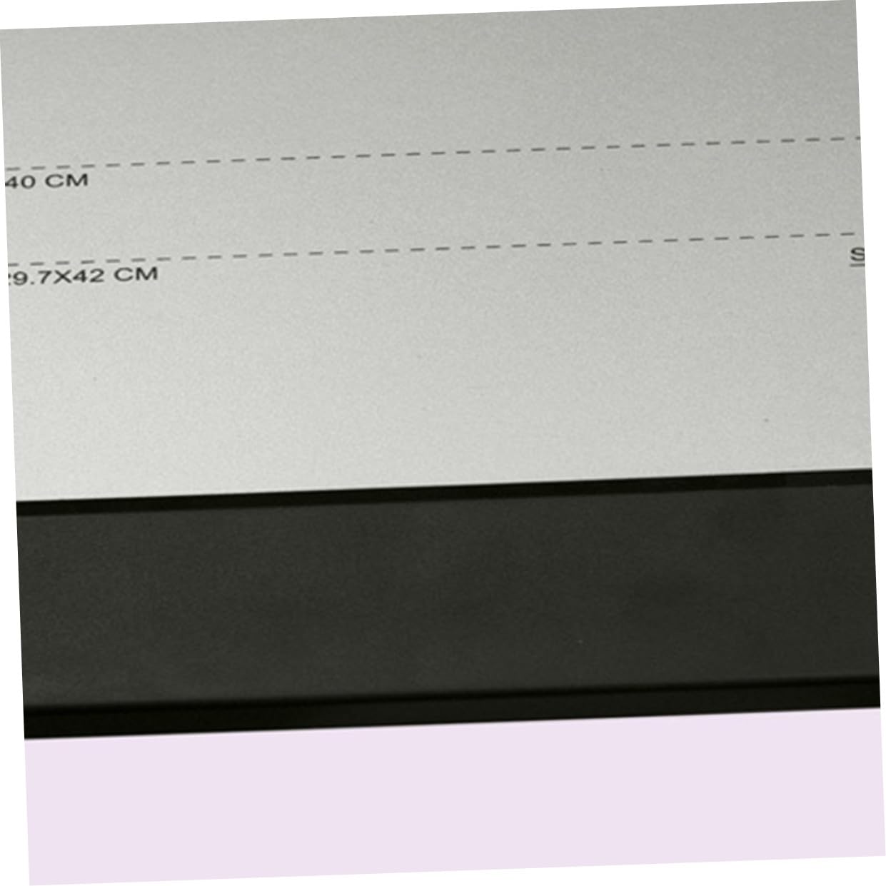 Papierschneider A3 A4 aus Metall mit Rasterbasis, Heimbüro