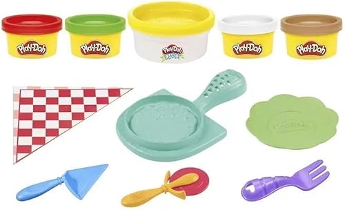 Miniatura 2 de Play-Doh Kitchen Creations - Juego de pizza con queso para niños de 3 años en adelante, no tóxico