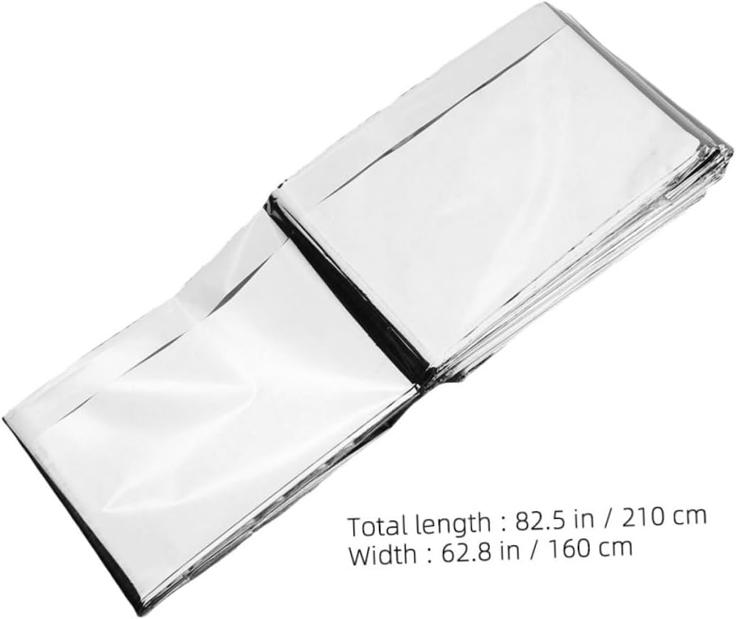 BESTonZON Greenhouse Reflective Insulation Sheet Plant Growing Reflective Foil Thermal Blanket for Grow Tent Grow Warm House