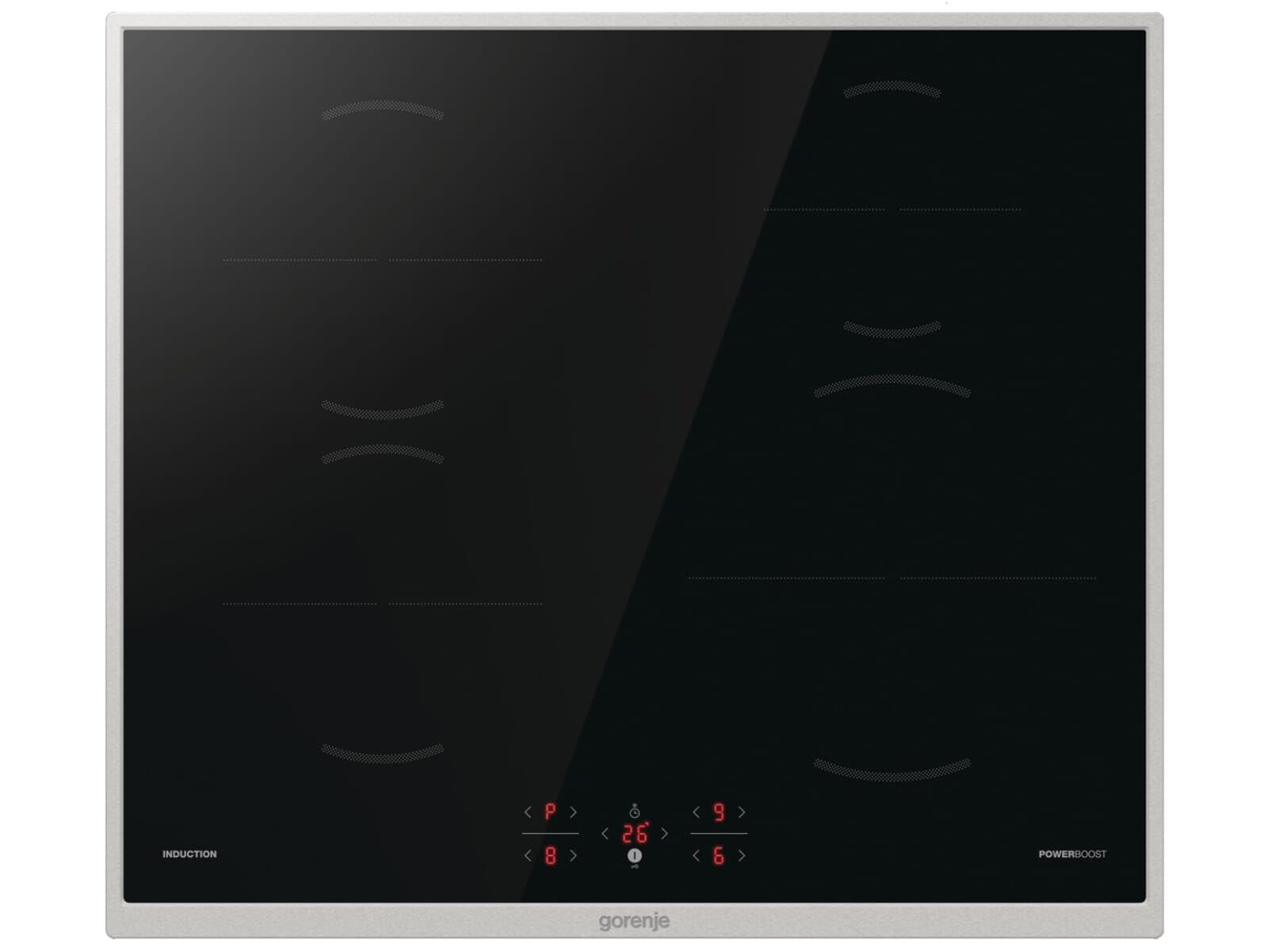 Gorenje Dark Pepper Set SID - Backofen BOS6737E20FBG + Induktionskochfeld GI6401BX autark