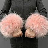 Doux et confortable : le pompon est en fausse fourrure, très moelleux et doux, adapté à la plupart des chapeaux tricotés, adapté aux articles de crochet DIY.