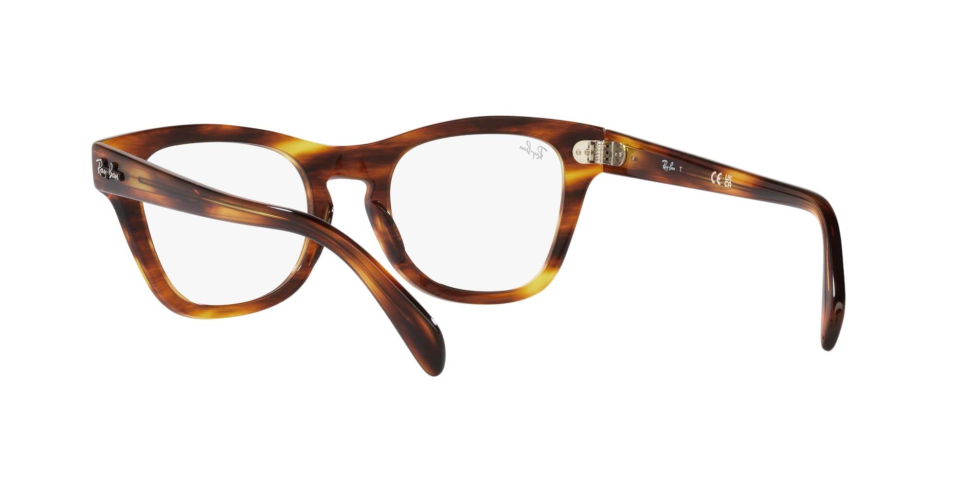Ray-Ban 0RX0707V Oprawki do okularów, Hawana, 50 Unisex-Dorosły, Hawana, 50