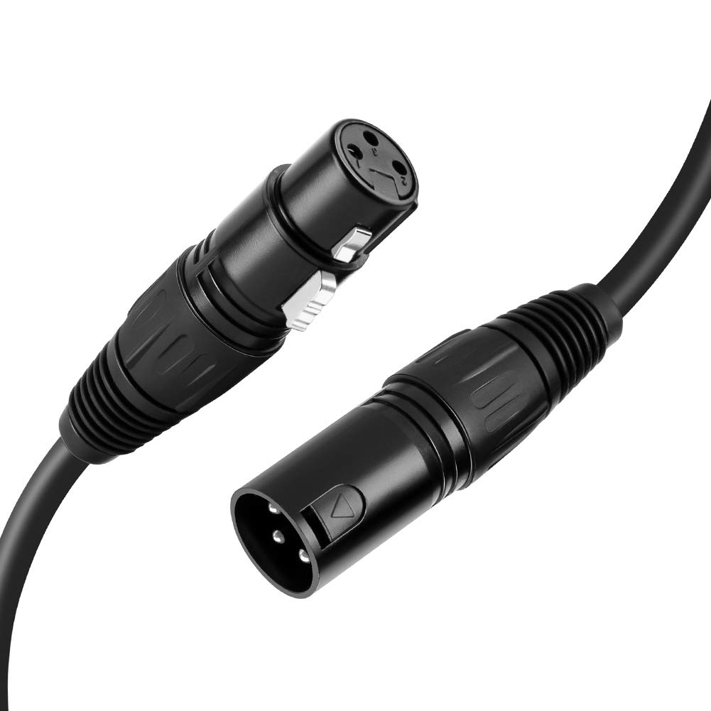 XLR Microphone Cable, CableCreation [2Pack] 6 FT XLR Male to XLR
