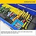 Practical plier Organizer Rack Holds up to Ten Pliers Drawer Toolbox Sturdy Pliers Tool Organizer Storage Rack Space-Saving(Green)
