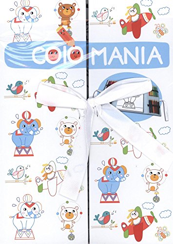 Preisvergleich Produktbild Colomania - Hellblau: Avec 24 crayons de couleur