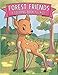 Forest Friends: A Coloring Book for Kids!