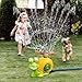 Tigerpoppy Sprinkler for Kids,11pcs Water Toys Kids Sprinkler Baseball Backyard Games Outside Toys for Kids Ages 4-8,2 Sprinklers, 4 Baseballs with Storage Bags
