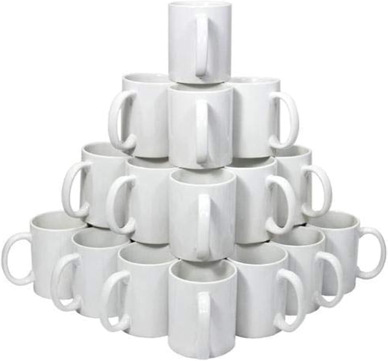 36pcs 11oz white mugs sublimation