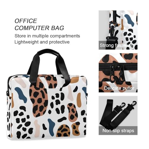Maletín para laptop 15.6 pulgadas estampado leopardo miniatura 5