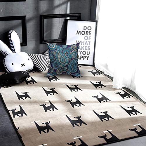 Mugod Throw Pillow Cover Blue Persian Based On Traditional Asian Paisley Monochrome India Home Decorative Square Pillow Case For Men Women Boy Gilrs Bedroom Livingroom Cushion Cover 18X18 Inch #TOP3