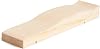 Cuerpo de Auto de Carrera de Pino Pre-Cortado y Pre-Perforado | Silueta elegante de auto de serie con orificios pre-perforados para peso cilíndrico y ranuras para ejes compatibles con BSA. Listo para pintar y correr. 3