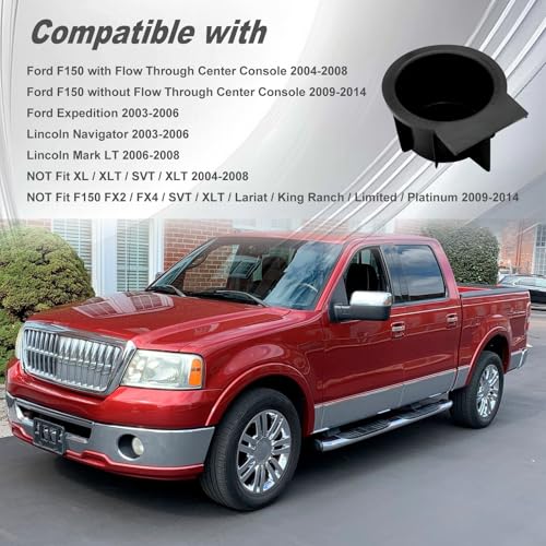 Portavasos para consola Ford F150 y SUVs compatibles miniatura 4