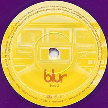 Song 2 / Get Out Of Cities (Purple Vinyl) [7