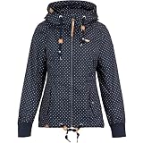 Ragwear Danka Dots Jacke Damen (L, navy)