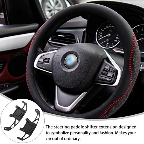 FAVOMOTO 2Pcs Mudança Volante Paddle Extensão Shifter Guarnição Da Tampa de Substituição Kit para Ve