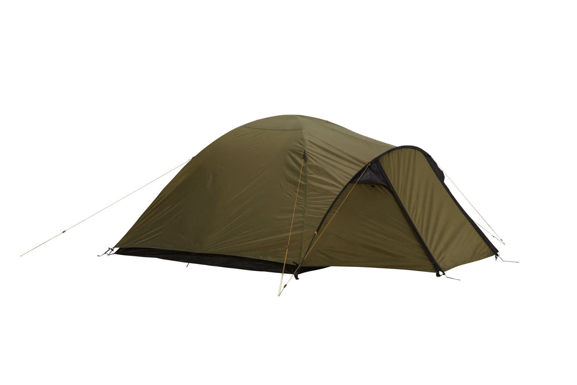 Grand Canyon TOPEKA 4 - Tienda de cúpula para 4 personas, ultraligera, impermeable, tamaño pequeño, para trekking, camping, exteriores | Capulet Olive (verde)