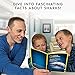 NATIONAL GEOGRAPHIC Shark Tooth Dig Kit, Excavate 3 Real Shark Fossils Including Sand Tiger, Otodus and Crow Shark - Great Science Gift for Marine Biology Enthusiasts of Any Age