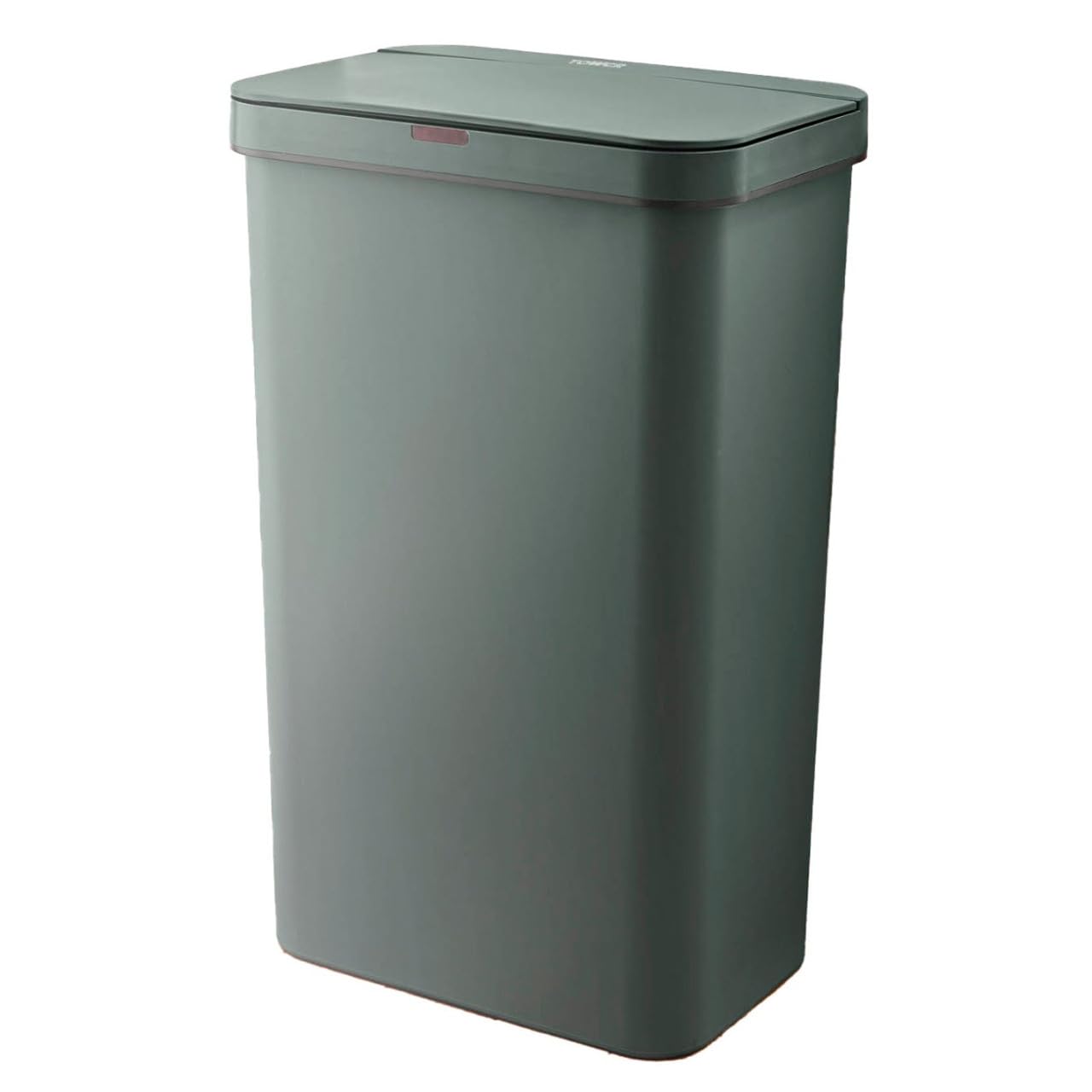 Tower Forest Green Rectangular Abs Sensor Bin With Bin Liner Retainer Ring, 50L,