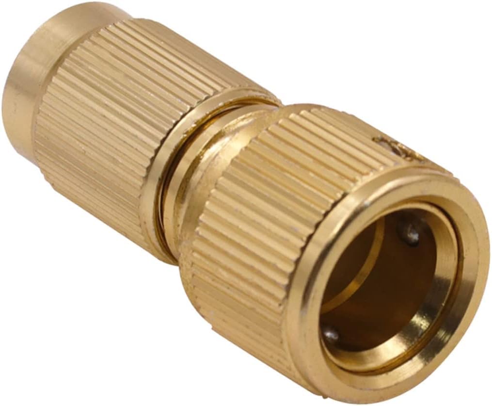 Gartenschlauch-Rohrverschraubungen, 2 Stück Wasserhahn-Schnellverbinder, Wasserschlauchverbinder, Gartenschlauch-Adapter, Schnellverbinder for Schlauch-Erweiterungsschlauch, Gartenschlauch-Armaturen,