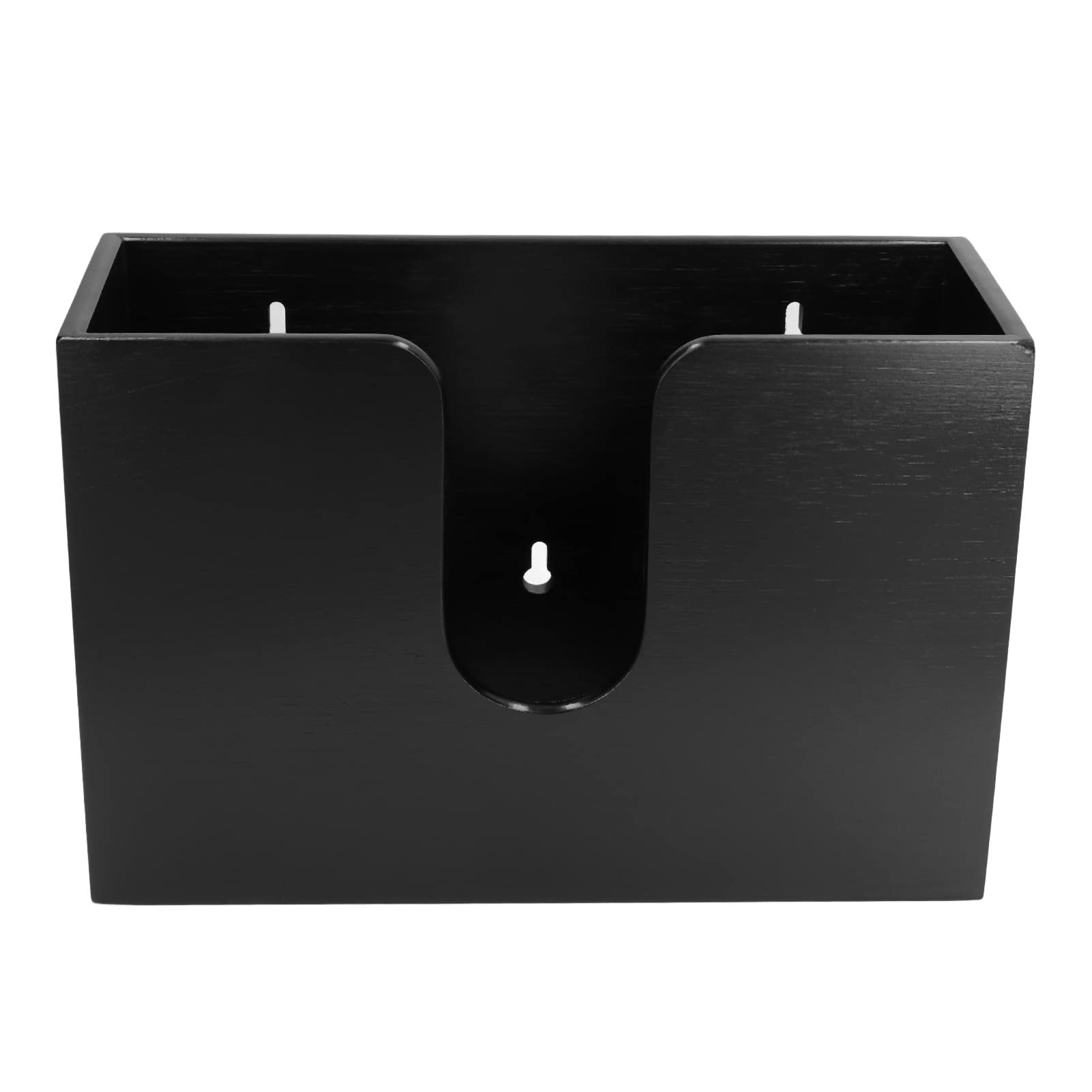 Dispenser di asciugatutto in bambù, portafazzoletti multifold con design da parete e da appoggio, scatola per tovaglioli dai bordi arrotondati e lisci per bagno, e ufficio