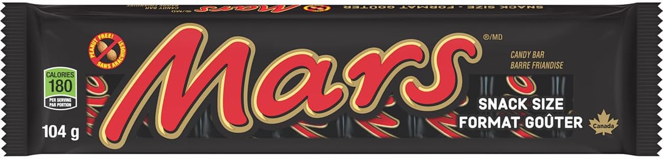 Snack Size Chocolate Candy Bars (8 pk) 104g/3.7 oz