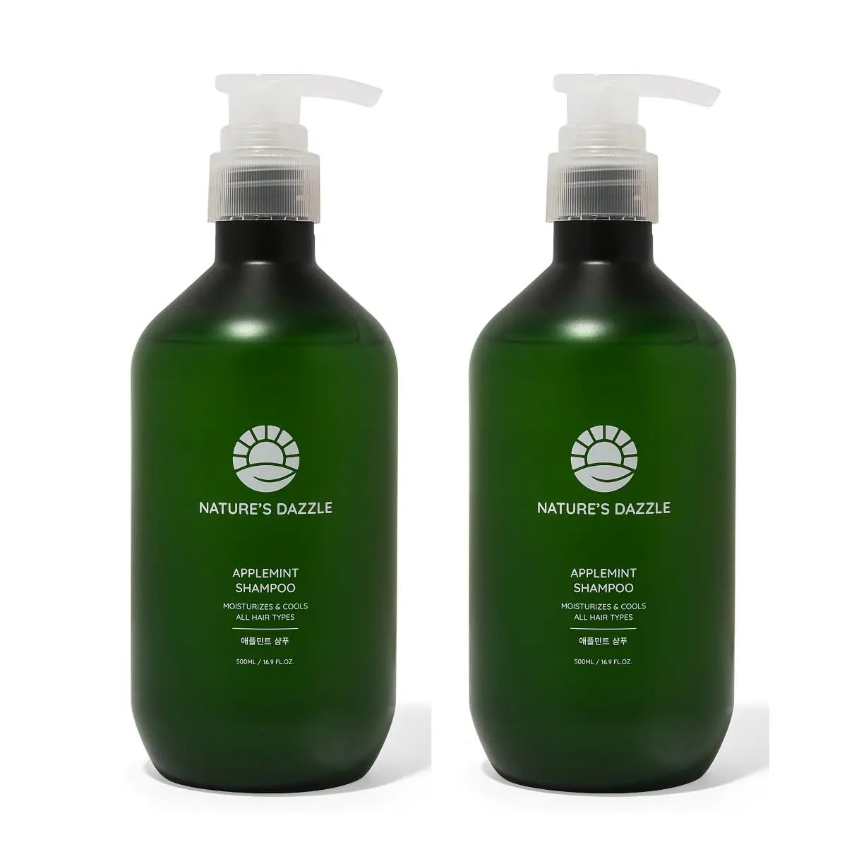 Amazon.com: [2-Pack] Nature's Dazzle Applemint Cool Relief Shampoo