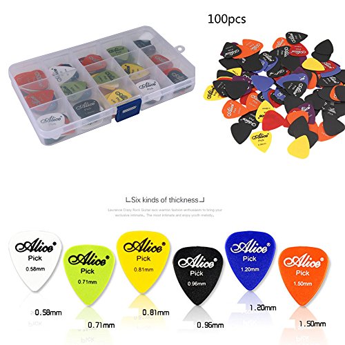 Malayas@ Mediators avec Boîte Plastique pour Guitares Acoustique Électrique Basses Folk Ukulele Plectre Guitare 6… - Les Beatles, Paul McCartney, John Lennon, RIngo Starr, George Harrison Malayas@ Mediators avec Boîte Plastique pour Guitares Acoustique Électrique Basses Folk Ukulele Plectre Guitare 6… – Image 5