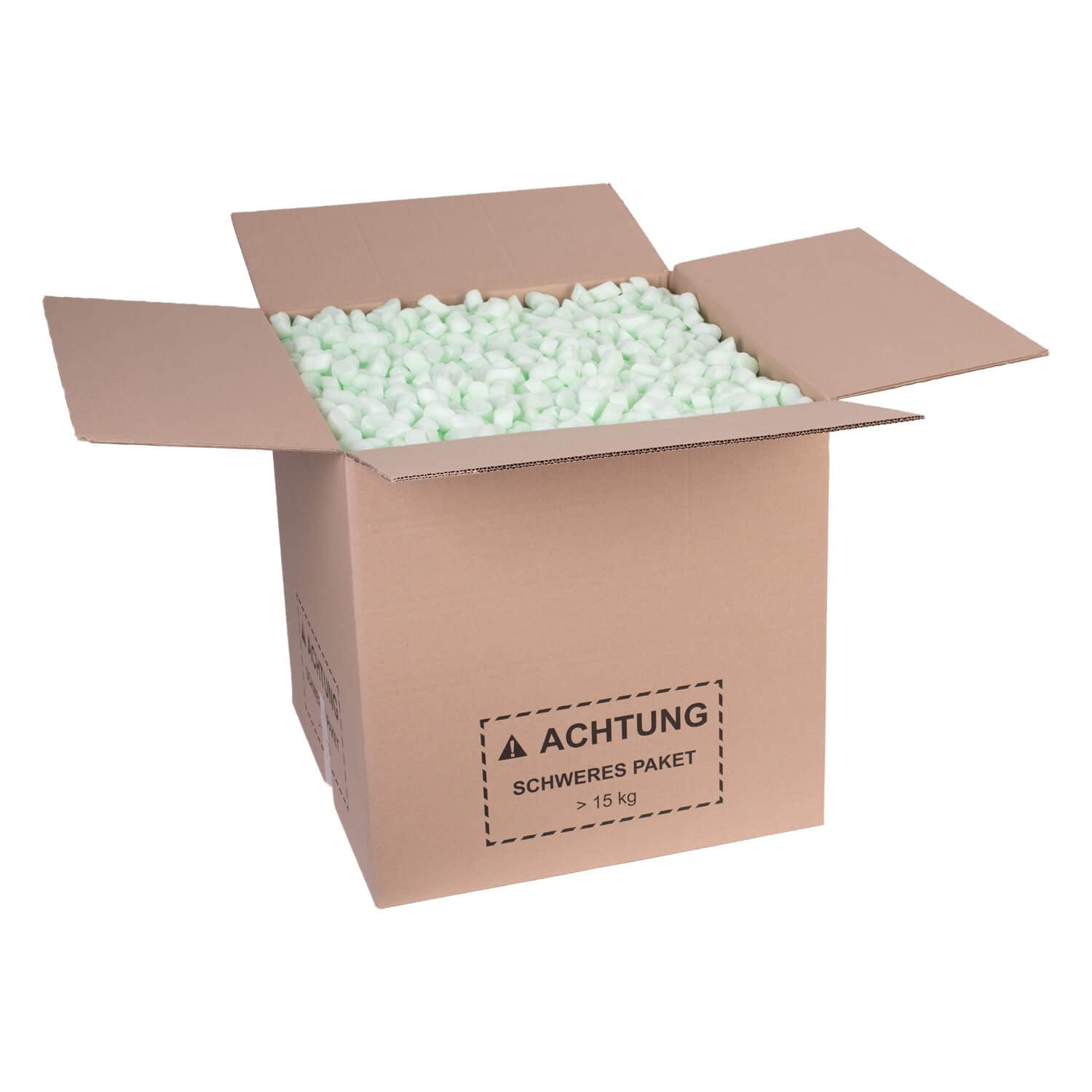 smiley pack 10 Stück Faltkartons 580 x 580 x 580 mm zweiwellig braun Versandkarton Verpackungskartons 58 x 58 x 58 cm aus Wellpappe 2 wellig Karton Pappkarton Versandbox Paket Päckchen