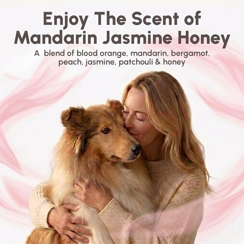 Image of Best Shot Scentament Spa Botanical Body Splash, Detangler Spray, Body Spray for Pets, Cat and Dog Cologne Spray, Mandarin Jasmine Honey, 8 Oz.