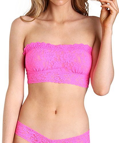 Hanky Panky Lined Bandeau en dentelle de luxe douce et extensible