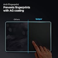 Vista 3 de Spigen GlasTR EZ FIT: protector de pantalla de vidrio templado diseñado para Tesla Model 3 (2023-2017), Tesla Model Y (2025-2020) pantalla táctil