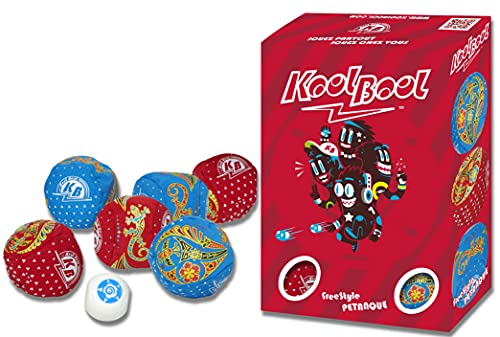 KoolBool, Freestyle Petanque avec 6 Boules Souples et Molles - Enfant Famille Spot Games