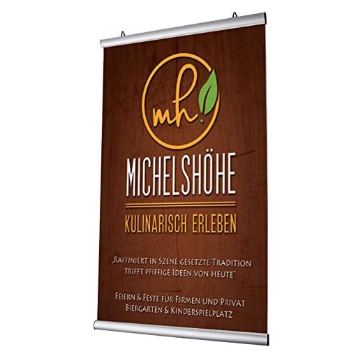 60 cm Aluminium Klemmschiene Posterschiene Posterleiste Posterhalter DIN A1