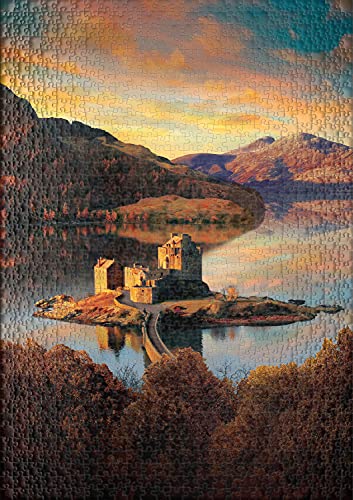 Ulmer Puzzleschmiede, Scotland Jigsaw Puzzle 1000 Pieces "Eilean Donan Castle" - Image 2