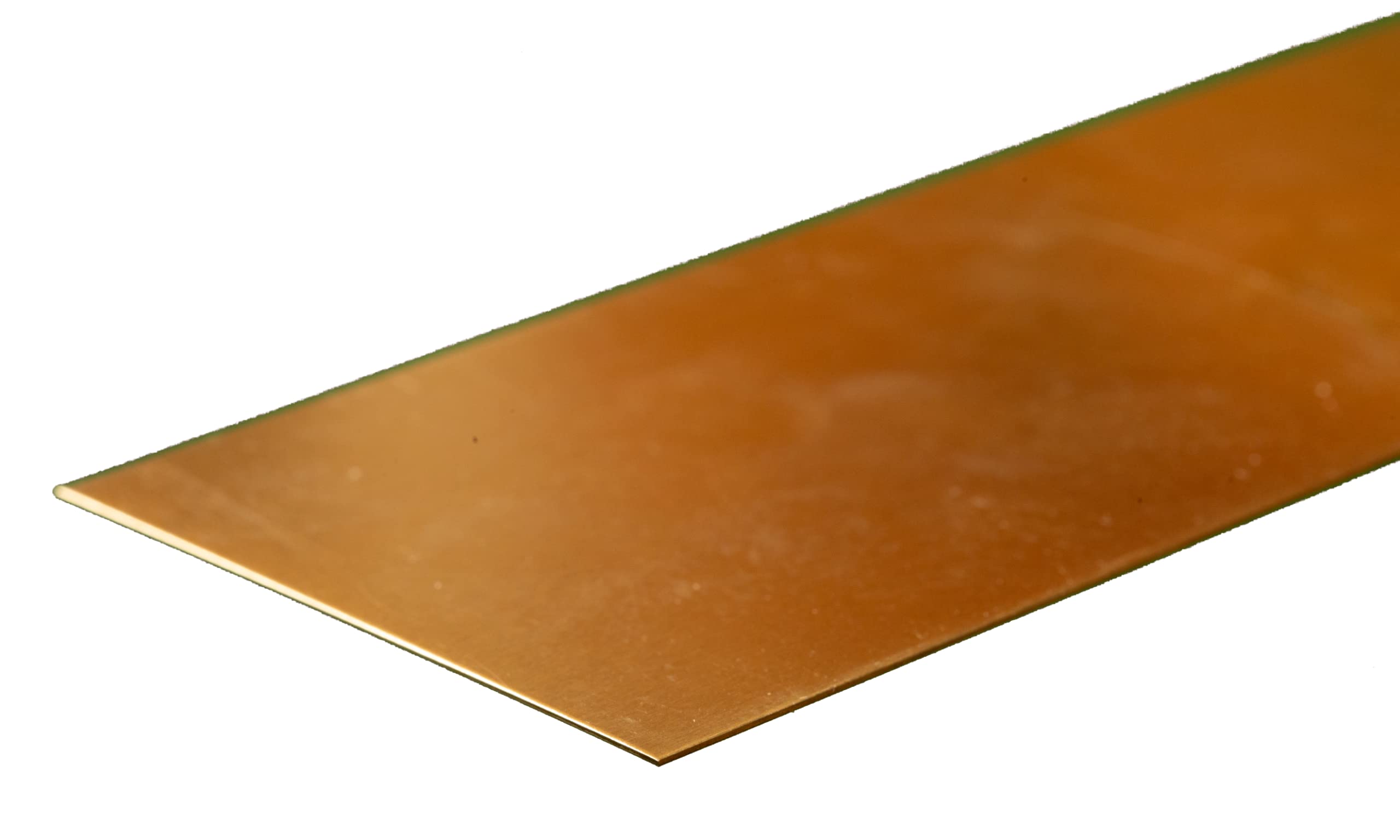 K&S 0.064 in. x 3/4 in. W x 12 in. L Brass Metal Strip